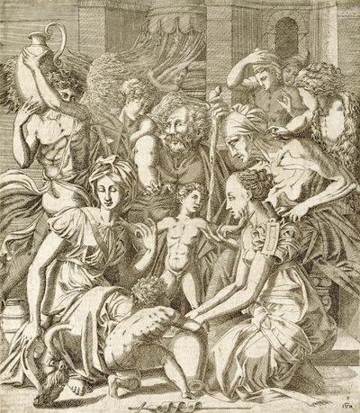 Alegoría del Nacimiento de Cristo de Master I. O. V.